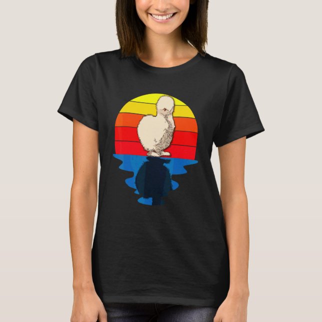 Camiseta Pollo Seda Atardecer (Anverso)