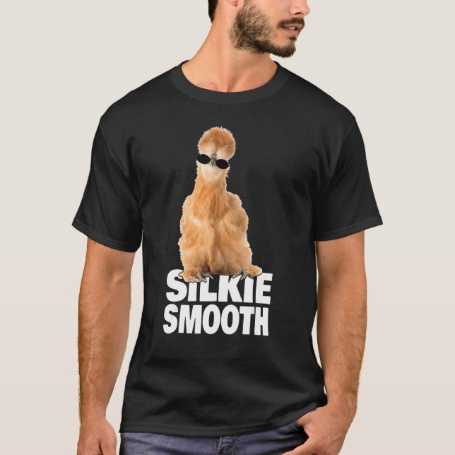 Camiseta Pollo Seda Liso Seda (Anverso)