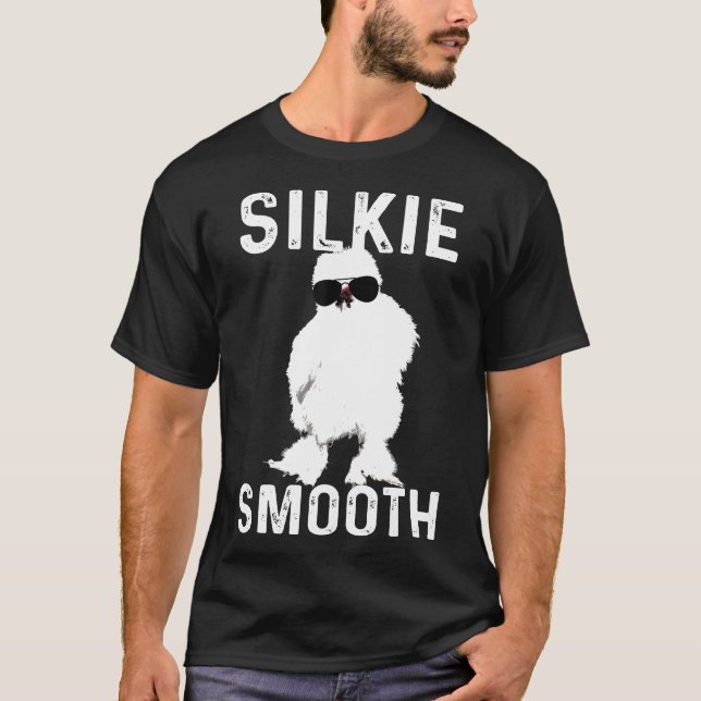 Camiseta Pollo Seda Suave Sedoso (Anverso)