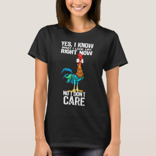 Camiseta Pollo Sí Sé Lo Que Estoy Bien