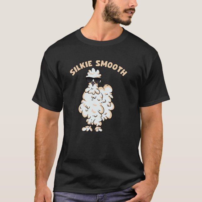 Camiseta Pollo Silkie Silkie Smooth Silkie Chicken (Anverso)