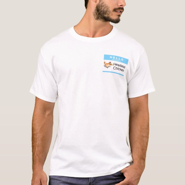 Camiseta Pollo sin cabeza (Anverso)