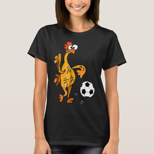 Camiseta Pollo - Smileteessports Funny Rubber Chicken Pla (Anverso)