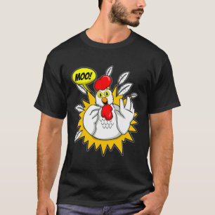 Camiseta Pollo T Moo