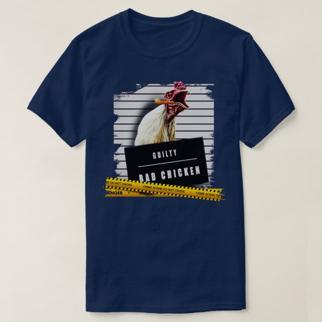 Camiseta Pollo Thug (Diseño del anverso)