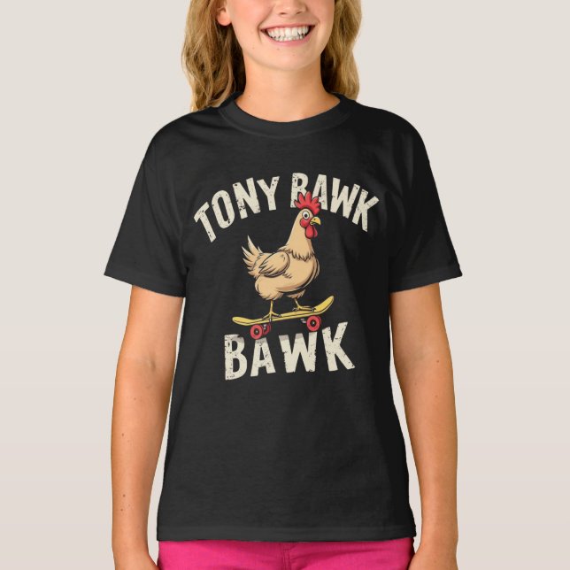 Camiseta Pollo Tony Bawk (Anverso)