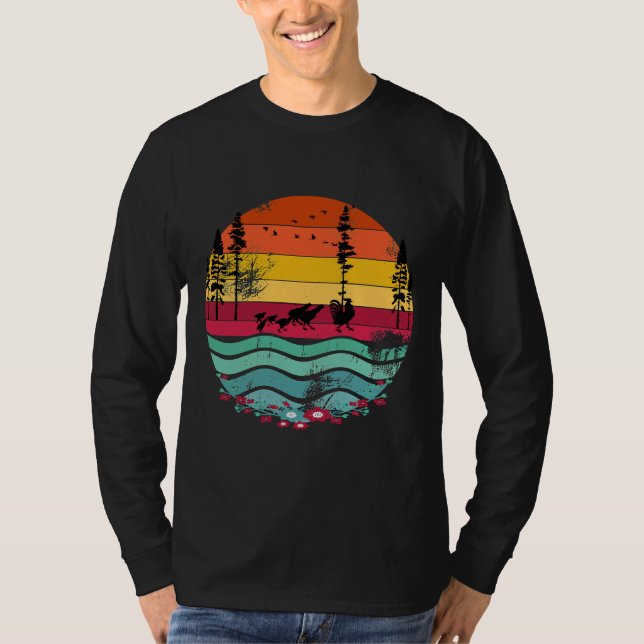 Camiseta Pollo viajero (Anverso)