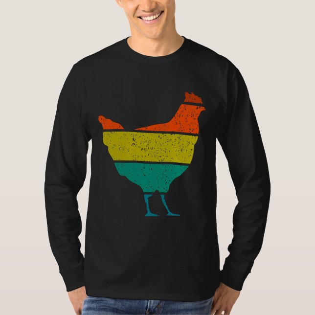 Camiseta Pollo vintage Mama (Anverso)