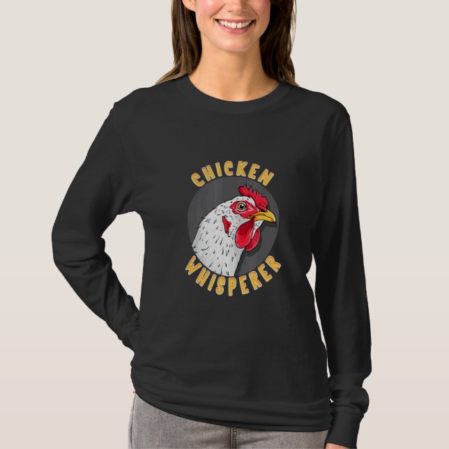 Camiseta Pollo Whisperer (Anverso)