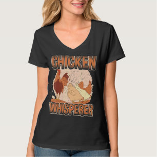 Camiseta Pollo Whisperer Hen Pollos Granja Pollo Farme