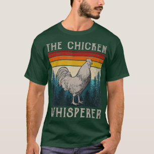 Camiseta Pollo Whisperer Vintage Retro Granjero de Pollos
