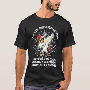 Camiseta Pollo Wing Funny Guay Dabbing Chicken