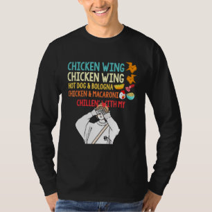 Camiseta Pollo Wing pollo Wing Hotdog Bologna Chicken M