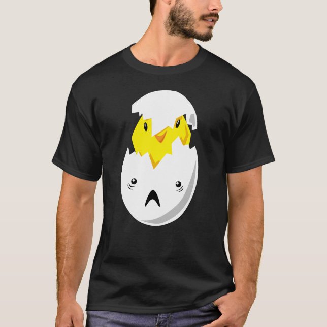 Camiseta Pollo y huevo (Anverso)