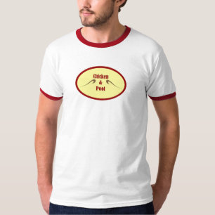 Camiseta Pollo y piscina