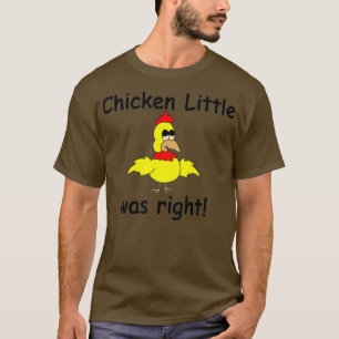 Camiseta Pollo y poco era justo que el cielo se estuviera v