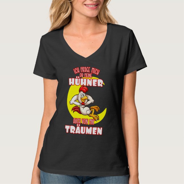 Camiseta Pollos de ensueño (Anverso)