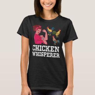 Camiseta Pollos de Espíritu de animal Rooster granjeros Vid