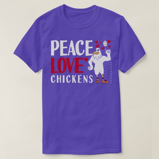 Camiseta Pollos de gallo (Diseño del anverso)