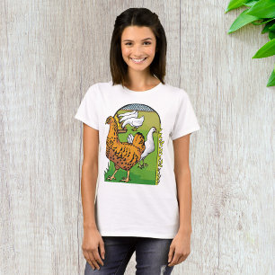 Camiseta Pollos de granja