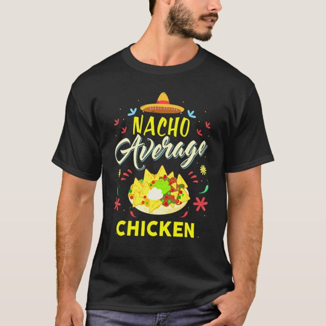 Camiseta Pollos De Nacho Promedio (Anverso)