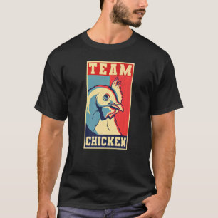 Camiseta Pollos de pollo criados por el equipo de Mascota d