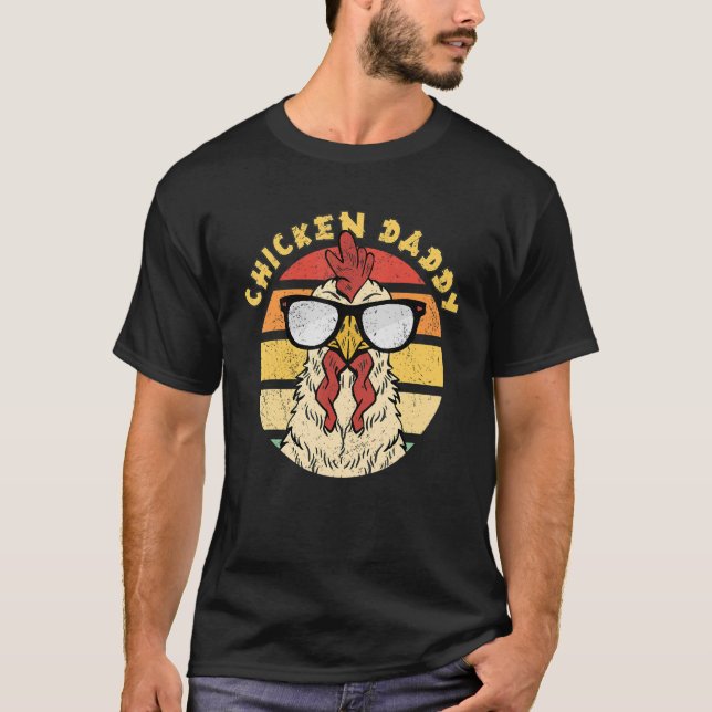 Camiseta Pollos de pollo para hombres (Anverso)