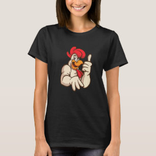 Camiseta Pollos de pollo y gallinas para granjeros de Hen d