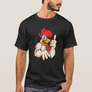 Camiseta Pollos de pollo y gallinas para granjeros de Hen d