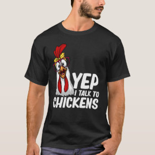 Camiseta Pollos divertidos para hombres mujeres agricultora