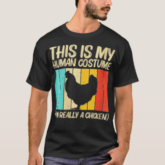 Camiseta Pollos divertidos para hombres mujeres agricultora