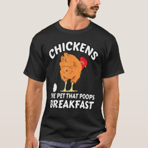 Camiseta Pollos El Mascota Que Defeca Desayuno Pollo 2