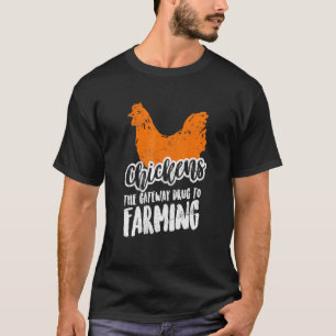 Camiseta Pollos La Droga de Introducción a la Agricultura