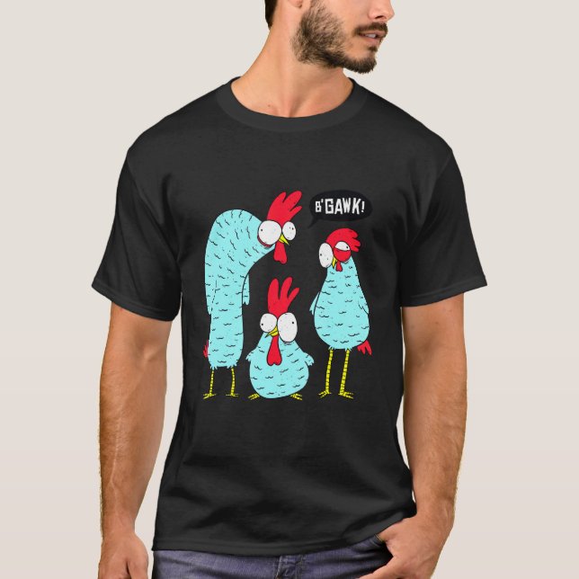 Camiseta Pollos locos (Anverso)