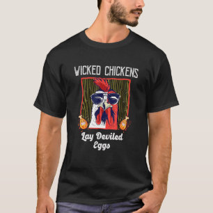 Camiseta Pollos malvados Lay Chick con huevos perdidos