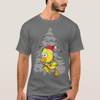 Camiseta Pollos Navidades divertidos