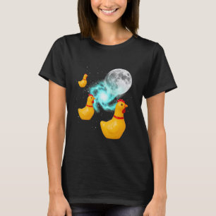 Camiseta Pollos Patrulla Lunar de Pollos Cósmicos