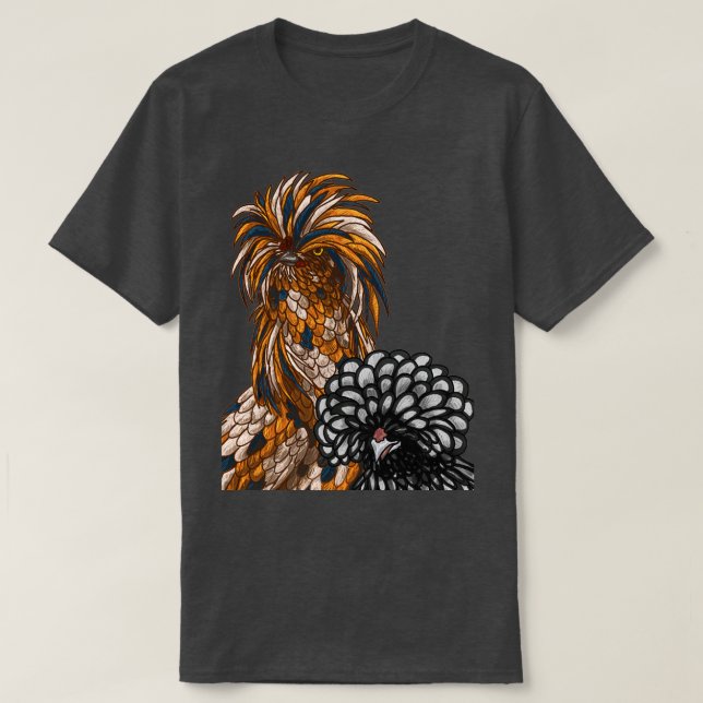 Camiseta Pollos polacos (Diseño del anverso)