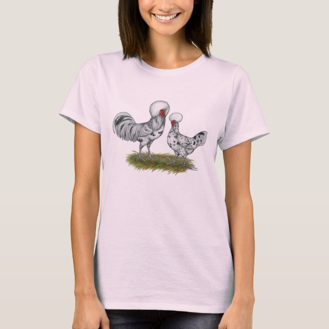 Camiseta Pollos polacos del chapoteo (Anverso)