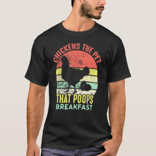 Camiseta Pollos Retro Vintage La Mascota Que Hace Caca El D