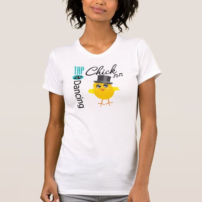 Camiseta Polluelo 5 del baile de golpecito (Anverso)