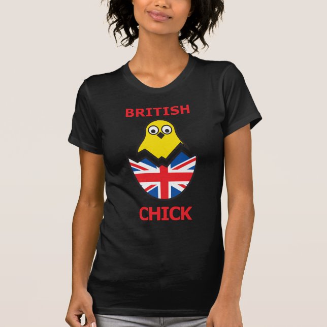 Camiseta Polluelo británico (Anverso)