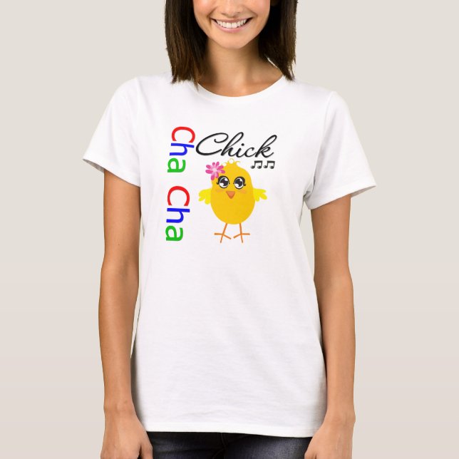 Camiseta Polluelo de Cha Cha (Anverso)