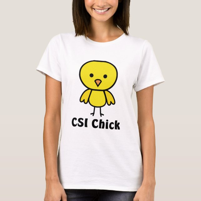 Camiseta Polluelo de CSI (Anverso)