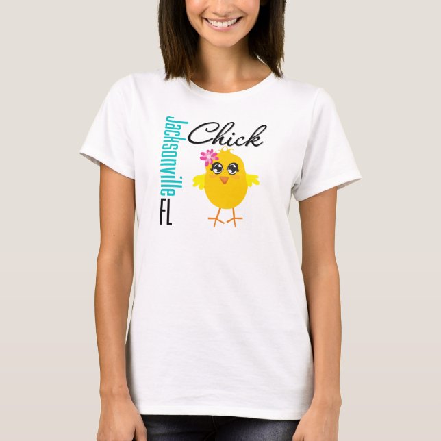 Camiseta Polluelo de Jacksonville FL (Anverso)