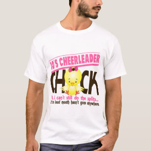 Camiseta polluelo de la animadora de los años 80