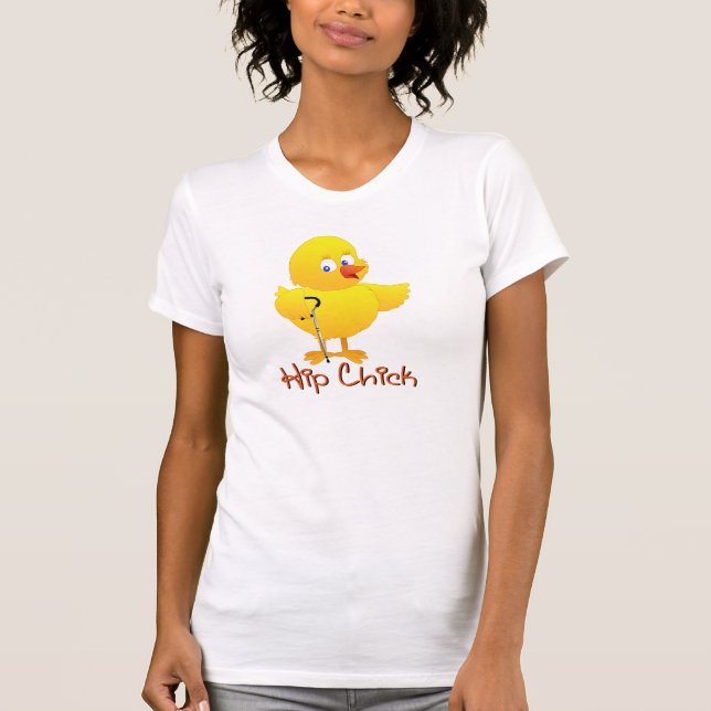 Camiseta Polluelo de la cadera (Anverso)