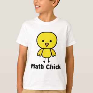 Camiseta Polluelo de la matemáticas