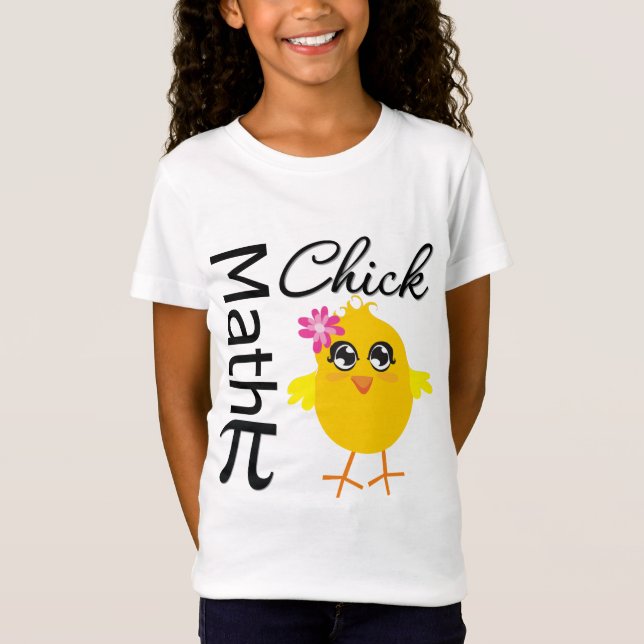 Camiseta Polluelo de la matemáticas (Anverso)