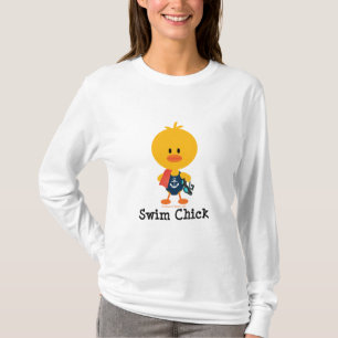 Camiseta Polluelo de la nadada